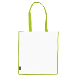 Torba non-woven 75g/m² / Biały / jasnozielony LT91479-N0132