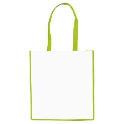 Torba non-woven 75g/m² / Biały / jasnozielony LT91479-N0132