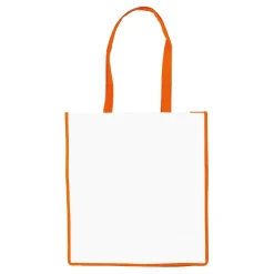 Torba non-woven 75g/m² / Biały / pomarańczowy LT91479-N0126