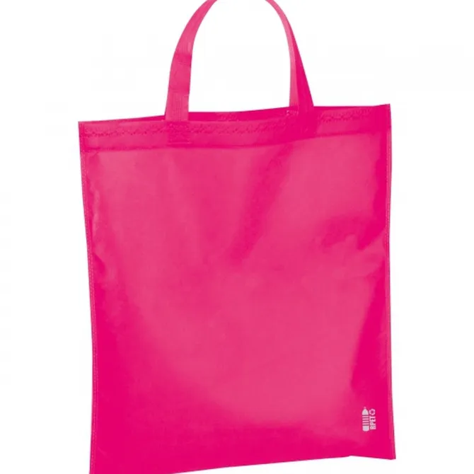 Torba non-woven z krótkimi uszami 80g/m2 PELAGIA / Różowy 6480411
