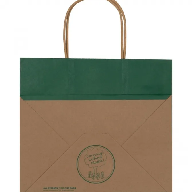 Torba papierowa mała 120 g/m2 HILARY / Zielony 6181809