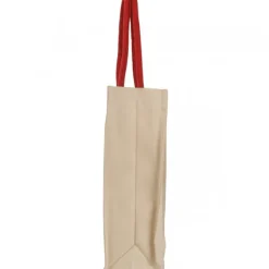 Torba płócienna z długimi uszami 320 g/m2 RODOLFO / Czerwony 6521805