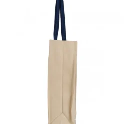 Torba płócienna z długimi uszami 320 g/m2 RODOLFO / Granatowy 6521844
