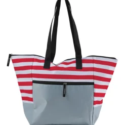 Torba plażowa, na zakupy / Czerwony V0430-05