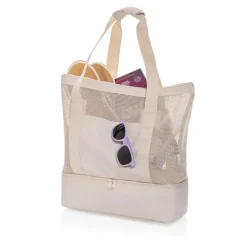 Torba plażowa, na zakupy, torba termoizolacyjna  AWARE™ RPET / Beżowy P422.4919