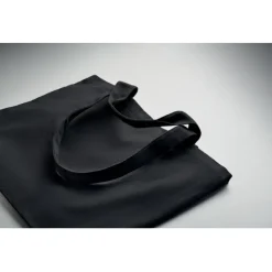 Torba plażowa z płótna 320 gr/m² / Czarny MO2485-03
