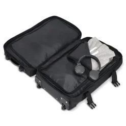 Torba podróżna na kółkach 38L / Czarny LT95282-N0002