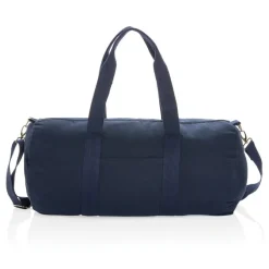 Torba sportowa, podróżna AWARE™, bawełna z recyklingu / Niebieski P707.195