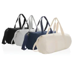 Torba sportowa, podróżna AWARE™, bawełna z recyklingu / Niebieski P707.195
