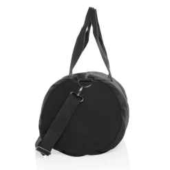 Torba sportowa, podróżna AWARE™, bawełna z recyklingu / Czarny P707.191