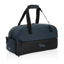 Torba sportowa, podróżna AWARE™ Kazu, RPET / Niebieski P707.205