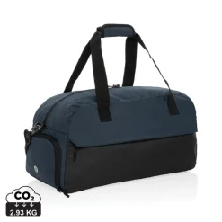 Torba sportowa, podróżna AWARE™ Kazu, RPET / Niebieski P707.205