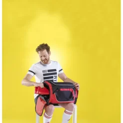 Torba sportowa, podróżna / Czerwony V8914-05