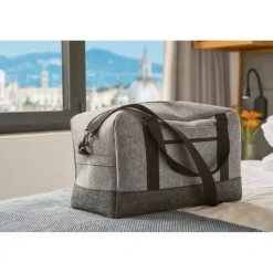 Torba sportowa, podróżna RPET / Szary VA887-19