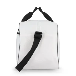Torba sportowo-podróżna R-PET 600D 48 x 25 x 28 cm 30 l / Biały / czarny LT95366-N0102