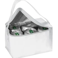 Torba termiczna na 6 puszek 330 ml ASPEN / Biały 700406