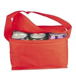 Torba termiczna na 6 puszek 330 ml ASPEN / Czerwony 700405