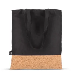 Torba transportowa R-PET i korek 35 x 40 cm / Czarny LT91393-N0002