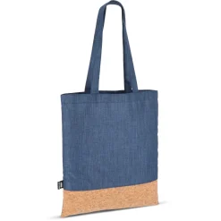 Torba transportowa R-PET i korek 35 x 40 cm / Ciemnoniebieski LT91393-N0010