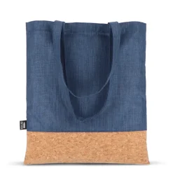 Torba transportowa R-PET i korek 35 x 40 cm / Ciemnoniebieski LT91393-N0010