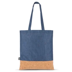Torba transportowa R-PET i korek 35 x 40 cm / Ciemnoniebieski LT91393-N0010