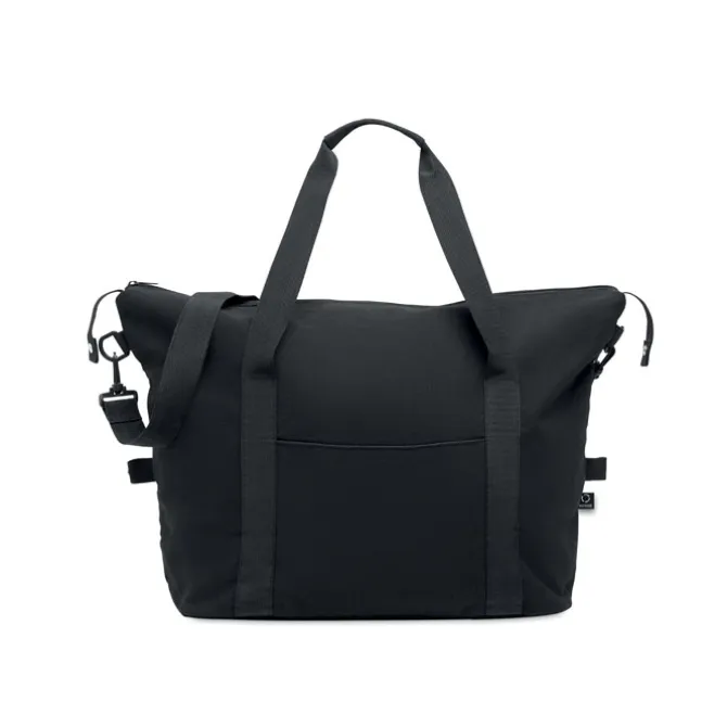 Torba weekendowa z recyklingu / Czarny MO2306-03