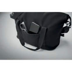 Torba weekendowa z recyklingu / Czarny MO2306-03