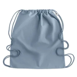 Torba z bawełny organicznej / Błękitny MO6355-66