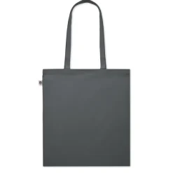 Torba z bawełny organicznej / Ciemno szary MO6711-15