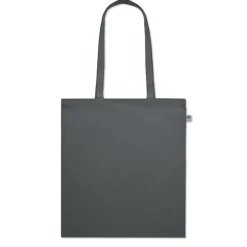 Torba z bawełny organicznej / Ciemno szary MO6711-15