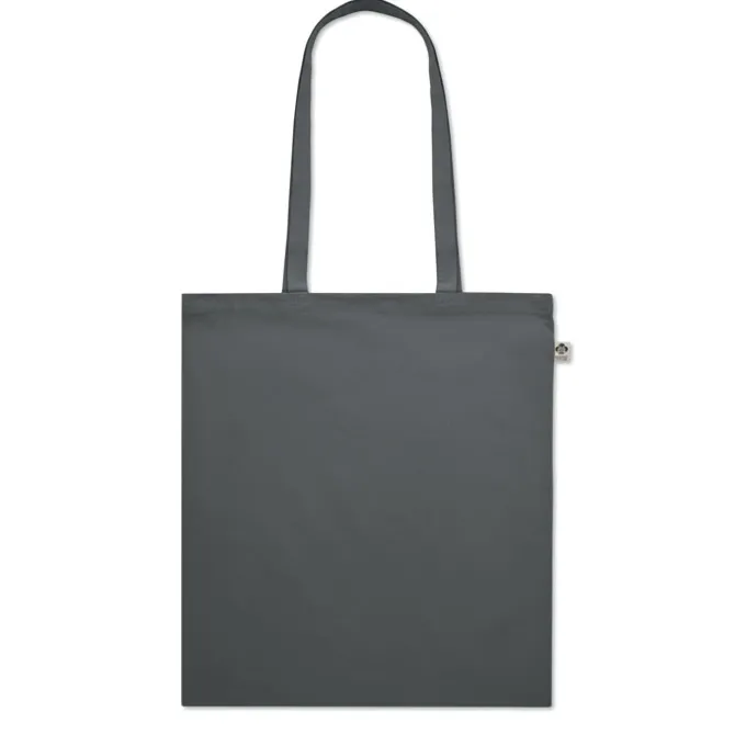 Torba z bawełny organicznej / Ciemno szary MO6711-15