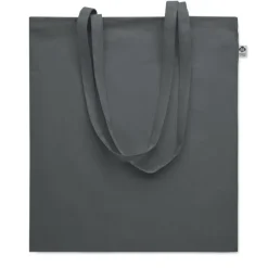 Torba z bawełny organicznej / Ciemno szary MO6711-15