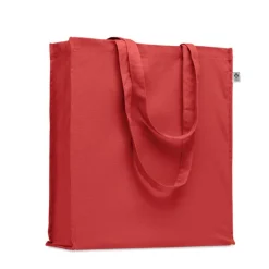 Torba z bawełny organicznej / Czerwony MO2197-05