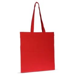 Torba z bawełny organicznej długa 140g/m² 38x42 cm / Czerwony LT95377-N0021