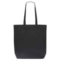 Torba z bawełny organicznej długa 270g/m² 42x12x43 cm / Czarny LT95379-N0002