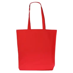 Torba z bawełny organicznej długa 270g/m² 42x12x43 cm / Czerwony LT95379-N0021