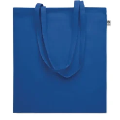 Torba z bawełny organicznej / Niebieski MO6711-37