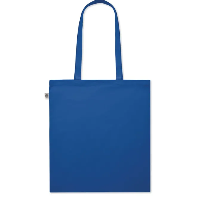 Torba z bawełny organicznej / Niebieski MO6711-37