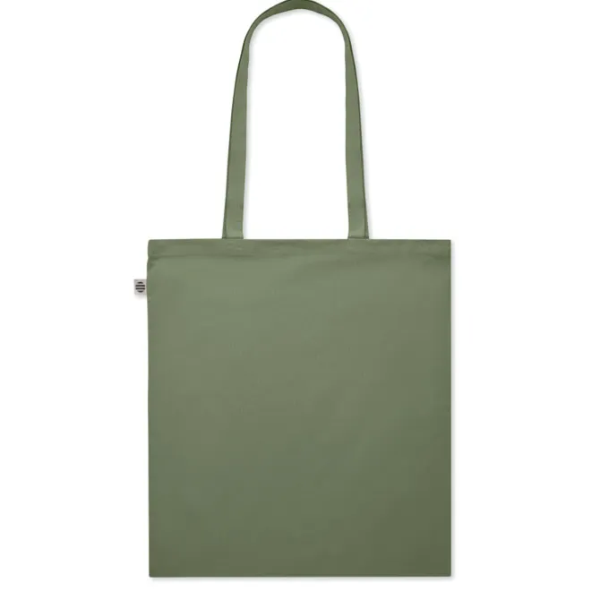 Torba z bawełny organicznej / Zielony MO6711-09
