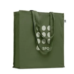 Torba z bawełny organicznej / Zielony MO2197-09