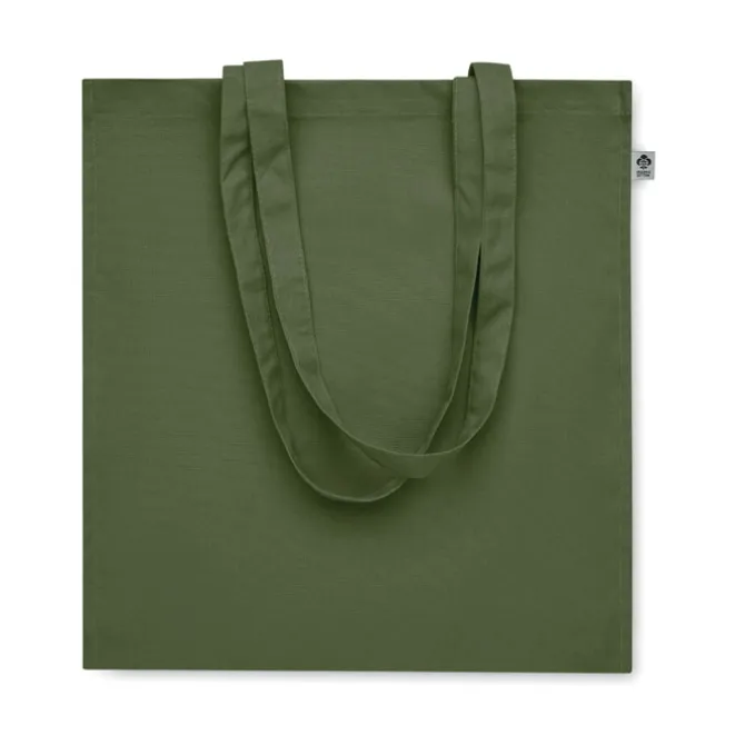 Torba z bawełny organicznej / Zielony MO2197-09