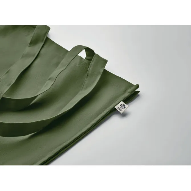 Torba z bawełny organicznej / Zielony MO2197-09