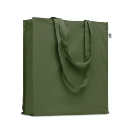 Torba z bawełny organicznej / Zielony MO2197-09