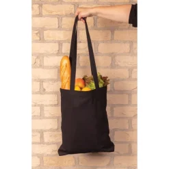 Torba z bawełny z recyklingu AWARE™ / Czarny P762.541