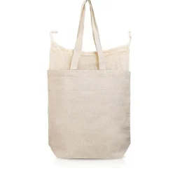 Torba z bawełny z recyklingu 190g z workiem / Marette / Beżowy IP31115481
