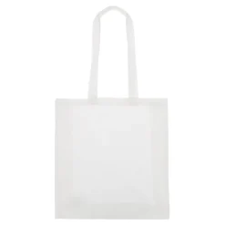 Torba z bawełny z recyklingu z dnem 140g/m² 38x10x42cm / Biały LT95242-N0001