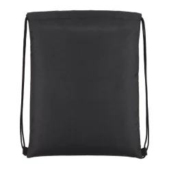 Torba ze sznurkiem z powlekanego PU R-PET 600D, wymiary 33 x 42 cm / Ciemnoniebieski LT91394-N0010