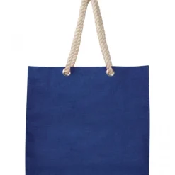 Torba z juty z portfelem MILDRED / Niebieski 6086504