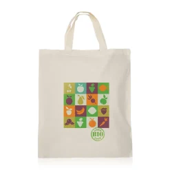 Torba z krótkimi rączkami, 100% bawełny 95 g/m2 / Shorthandle / Natural IP31100580