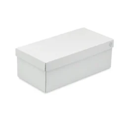 Trampki z PU rozmiar 46 / Bialy MO2246-06